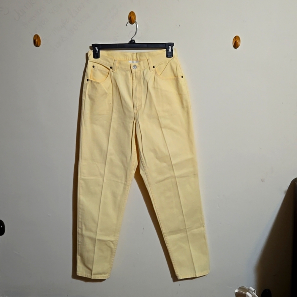 Liz Claiborne Yellow Ankle & Cropped Jeans